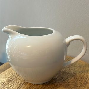 Fitz Home White Porcelain Creamer